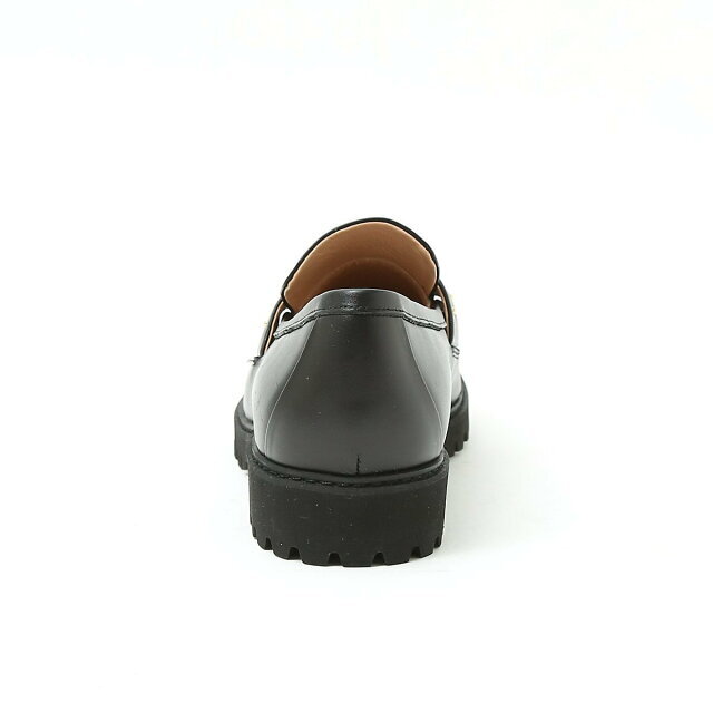 AU BANNISTER(オゥバニスター)の【ブラック】【軽量】スタッズボリュームローファー レディースの靴/シューズ(その他)の商品写真
