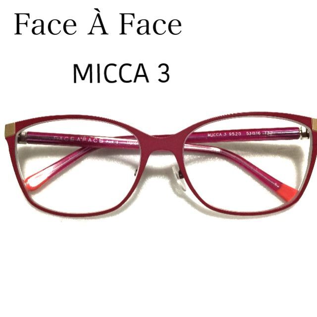 FACE A FACE 眼鏡フレーム MICCA 3/ファースアファース メガネファッション小物
