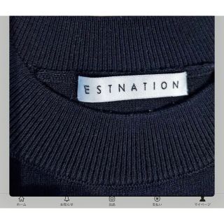 格安saleスタート】 ESTNATION エストネーション ウエストリボンコンビ