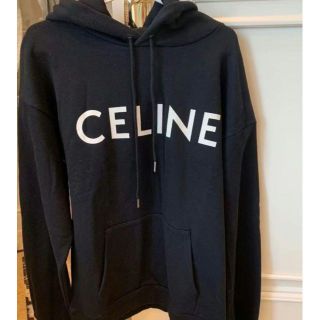 celine - 2022.6月名古屋松坂屋購入CELINE ルーズフーディー ブラックM