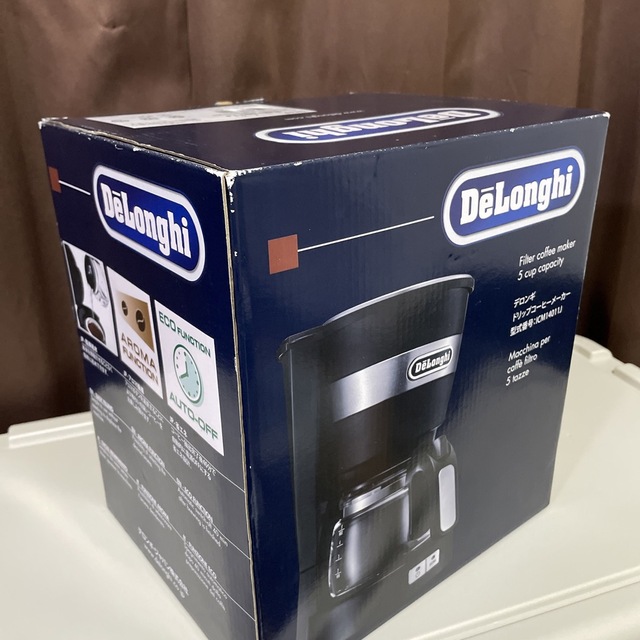 DeLonghi(デロンギ)の新品　デロンギ ドリップコーヒーメーカー ICM14011J 箱スレあり スマホ/家電/カメラの調理家電(コーヒーメーカー)の商品写真