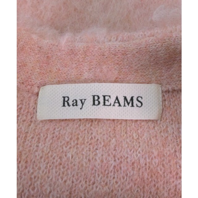 Ray BEAMS(レイビームス)のRay Beams レイビームス カーディガン -(M位) ピンク 【古着】【中古】 レディースのトップス(カーディガン)の商品写真