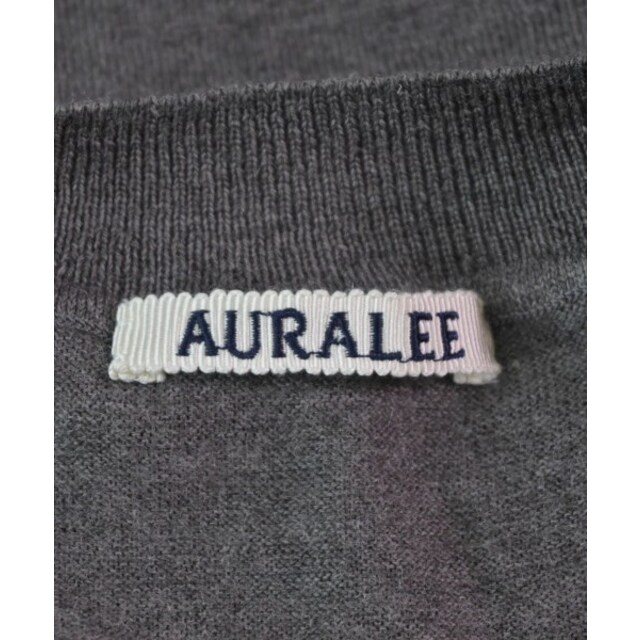 AURALEE(オーラリー)のAURALEE オーラリー ニット・セーター 5(L位) 茶 【古着】【中古】 メンズのトップス(ニット/セーター)の商品写真