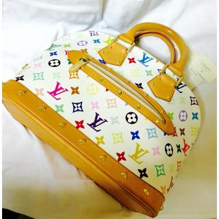 ルイヴィトン(LOUIS VUITTON)のルイビィトン アルマ マルチカラーホワイト♪ラストセール18日まで❤️(ハンドバッグ)