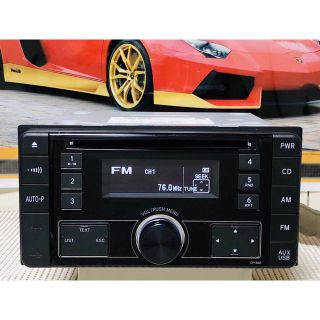 トヨタ(トヨタ)のトヨタ純正DEH-8068ZT【CP-W66】カーオーディオCD/MP3/USB(カーオーディオ)