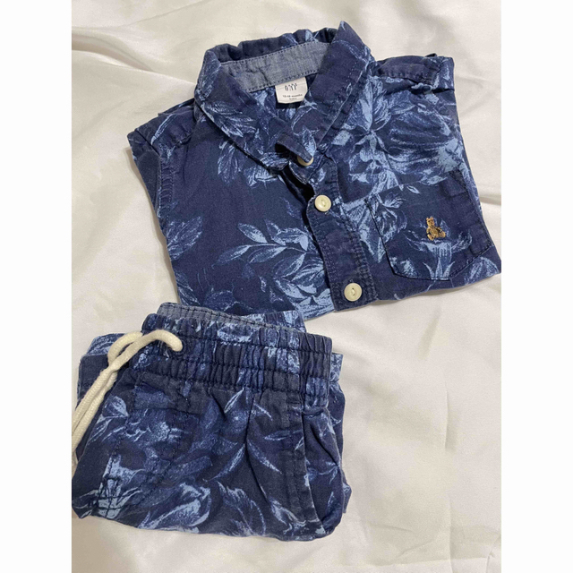 GAP(ギャップ)のGAP baby 半袖セットアップ キッズ/ベビー/マタニティのベビー服(~85cm)(その他)の商品写真