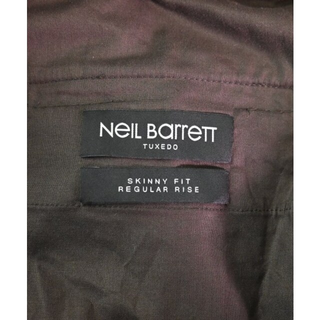 NEIL BARRETT(ニールバレット)のNeil Barrett ニールバレット スラックス 46(M位) 茶x青 【古着】【中古】 メンズのパンツ(スラックス)の商品写真