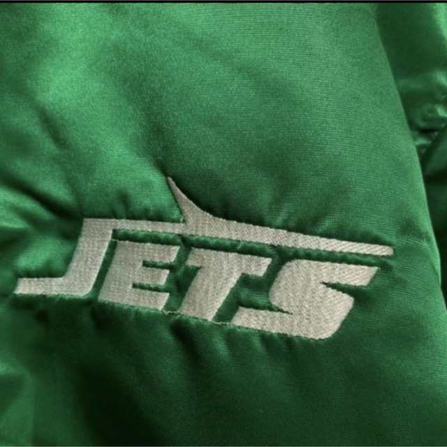 STARTER NFL  JETS スタジャン　中綿　緑　刺繍　ビッグ　2XL