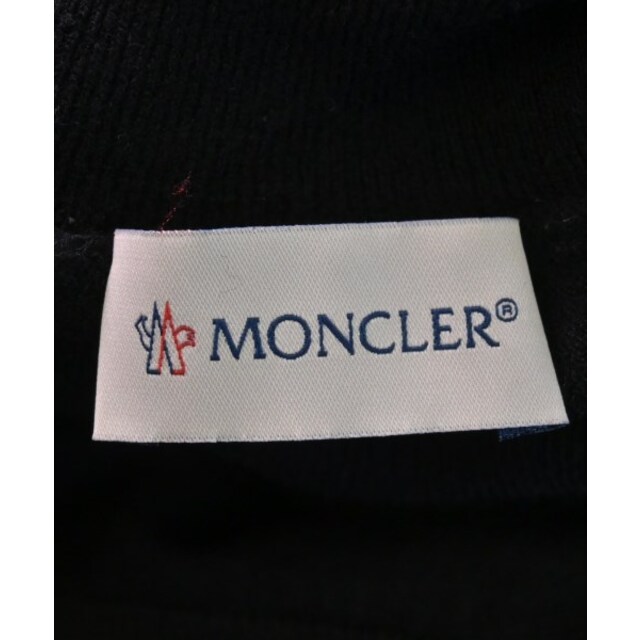 MONCLER(モンクレール)のMONCLER モンクレール ニット・セーター L 黒 【古着】【中古】 メンズのトップス(ニット/セーター)の商品写真