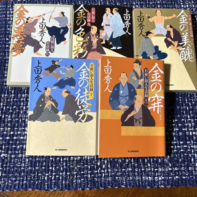 角川書店(カドカワショテン)の金の穽 日雇い浪人生活録　八〜十二　5冊セット エンタメ/ホビーの本(その他)の商品写真