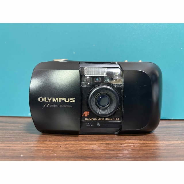 フィルムカメラオリンパス Olympus μ ミュー パノラマ panorama カメラ