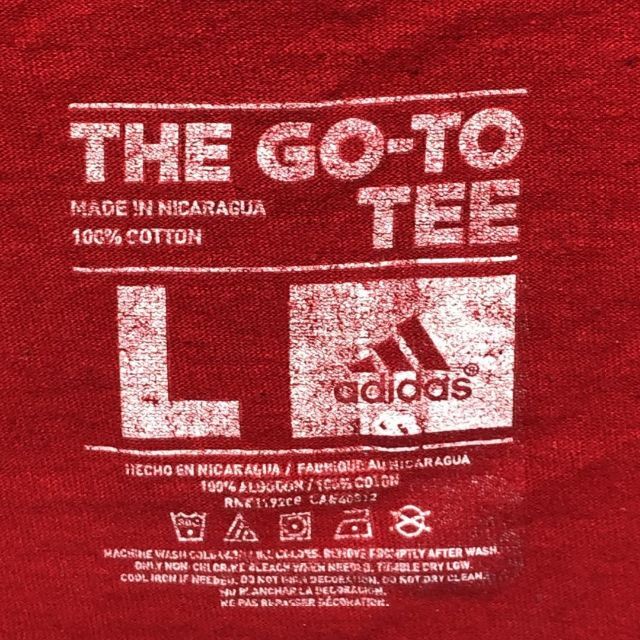 adidas(アディダス)のアディダス × NBA BULLS ブルズ 両面ビッグプリント L Tシャツ メンズのトップス(Tシャツ/カットソー(半袖/袖なし))の商品写真