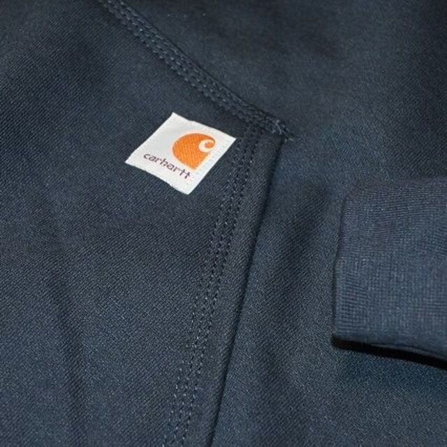 carhartt(カーハート)のカーハート フーデッドアメリカンスクリプト パーカー ルーズフィット  M メンズのトップス(パーカー)の商品写真