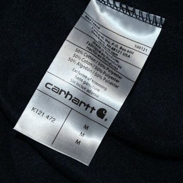 carhartt(カーハート)のカーハート フーデッドアメリカンスクリプト パーカー ルーズフィット  M メンズのトップス(パーカー)の商品写真