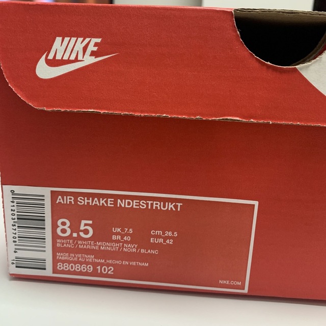 NIKE(ナイキ)のNIKE AIR SHAKE NDESTRUKT デニスロッドマン 26.5cm メンズの靴/シューズ(スニーカー)の商品写真