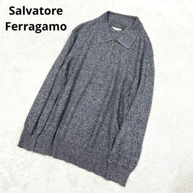 salvatore ferragamo  フェラガモ シルク コットン トップス