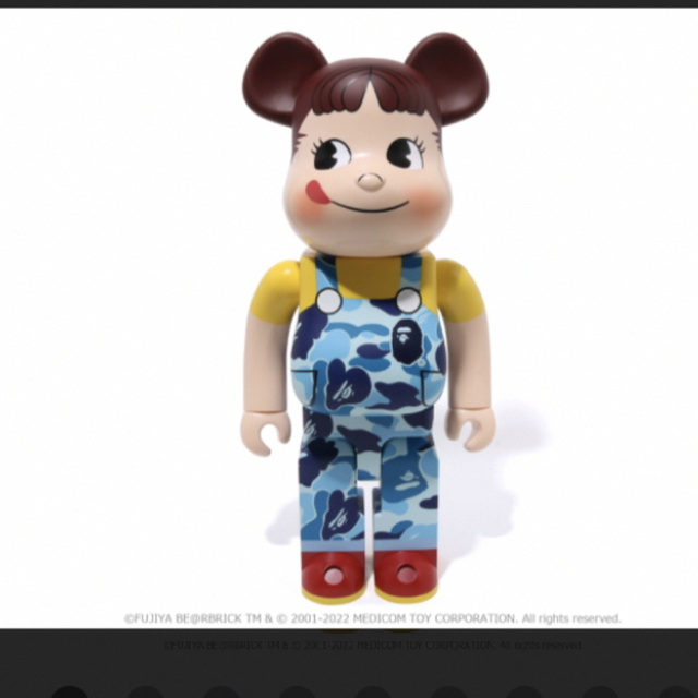 BE＠RBRICK BAPE(R) × ペコちゃん 100% & 400% 人気ブランド 8670円 ...