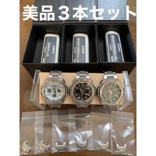 美品3色【3本セット】G-SHOCK☆GST-W110D☆G-STEELの通販|ラクマ