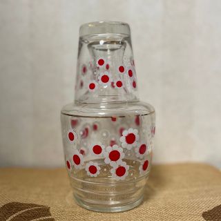 昭和レトロ　水さし　アデリア(グラス/カップ)