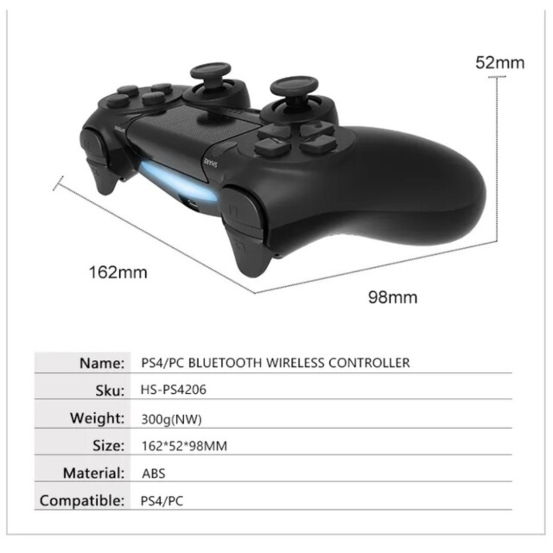PS4互換無線コントローラー 灰 プレステ4 プレイステーション4