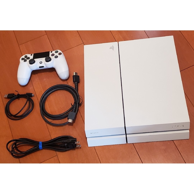 PS4 本体 500GB CUH-1200A 動作確認済 プレステ4 ホワイト - 家庭用 ...