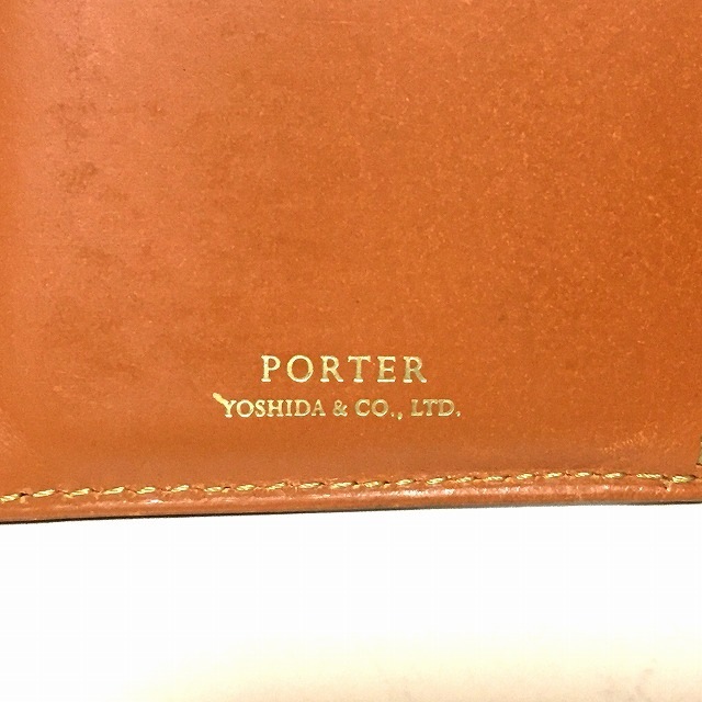 PORTER(ポーター)のポーター 3つ折り財布 - ブラウン レザー レディースのファッション小物(財布)の商品写真