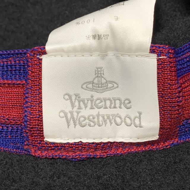 Vivienne Westwood(ヴィヴィアンウエストウッド)のヴィヴィアンウエストウッド ハット - 黒 レディースの帽子(ハット)の商品写真