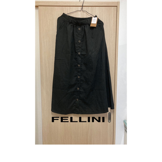 フェリーニ(FELLINI)の新品未使用タグ付き☆ FELLINI前ボタンスカート(ロングスカート)