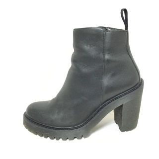 ドクターマーチン(Dr.Martens)のドクターマーチン ショートブーツ UK6 - 黒(ブーツ)