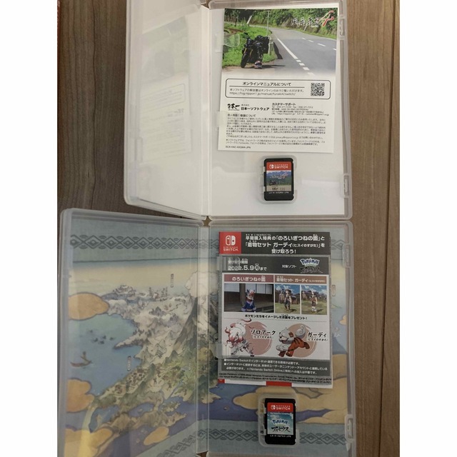 Nintendo Switch(ニンテンドースイッチ)のニンテンドースイッチ　ソフト４本 エンタメ/ホビーのゲームソフト/ゲーム機本体(家庭用ゲームソフト)の商品写真