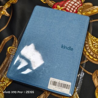 Kindle Paperwhite 11th 2021ブルー ファブリックケース(電子ブックリーダー)