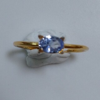 美しいタンザナイトリング　美しいパープルブルー(リング(指輪))