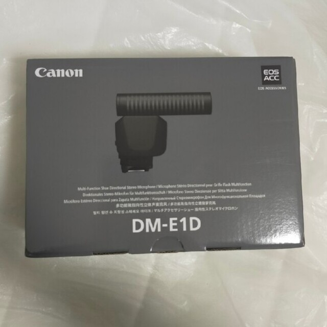 キャノン Canon DM-1ED マイク 新品未開封品