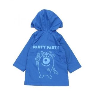 パーティーパーティー(PARTYPARTY)のA46　新品　ポケッタブルスプリングコート　80　PARTYPARTY(レインコート)