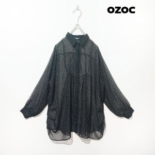 オゾック(OZOC)のOZOC シアーシャツ(シャツ/ブラウス(長袖/七分))