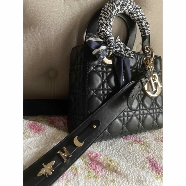 レディディオール　LADY DIOR スモール　ブラック 黒