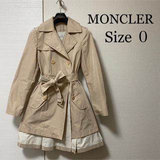 MONCLER - MONCLER モンクレール トレンチコート スプリングコートの
