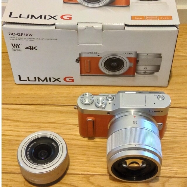 panasonic DC-GF10W ダブルレンズキット - ミラーレス一眼
