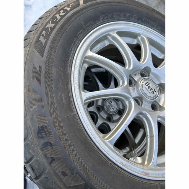 BRIDGESTONE 205/65R15 19年製　タイヤホイールセット