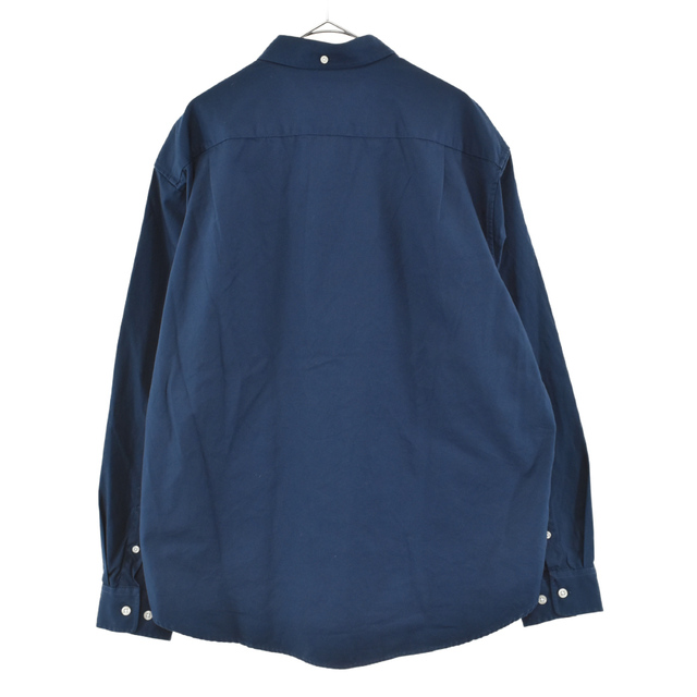 SUPREME シュプリーム Small Box Shirt スモールボックスロゴ オックスフォード長袖シャツ ブルー