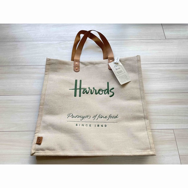 Harrods ハロッズ★上質レザー使いジャケット　サイズ2