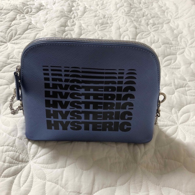 HYSTERIC GLAMOUR くちびるバッグチェーンショルダーバッグ ブルー