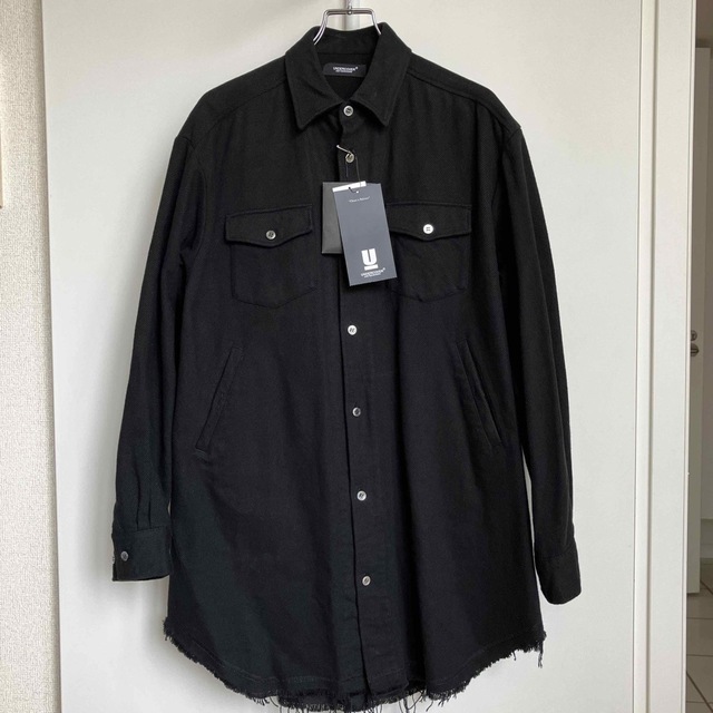 UNDERCOVER シャツ アウター BRUSHED LONG SHIRT