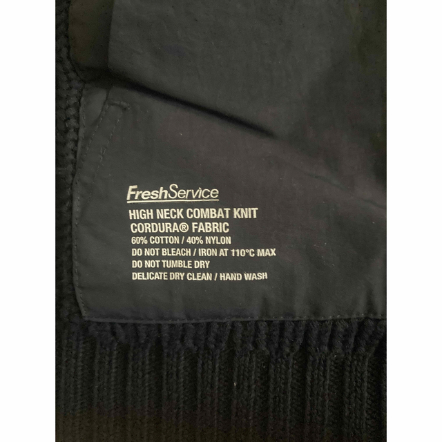freshservice high neck combat knit ニット 9