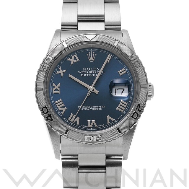ROLEX - 中古 ロレックス ROLEX 16264 K番(2001年頃製造) ブルー メンズ 腕時計