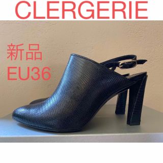 クレジュリー(CLERGERIE)の新品 ロベール クレジュリー アンクル ストラップ ミュール サンダル フランス(ミュール)