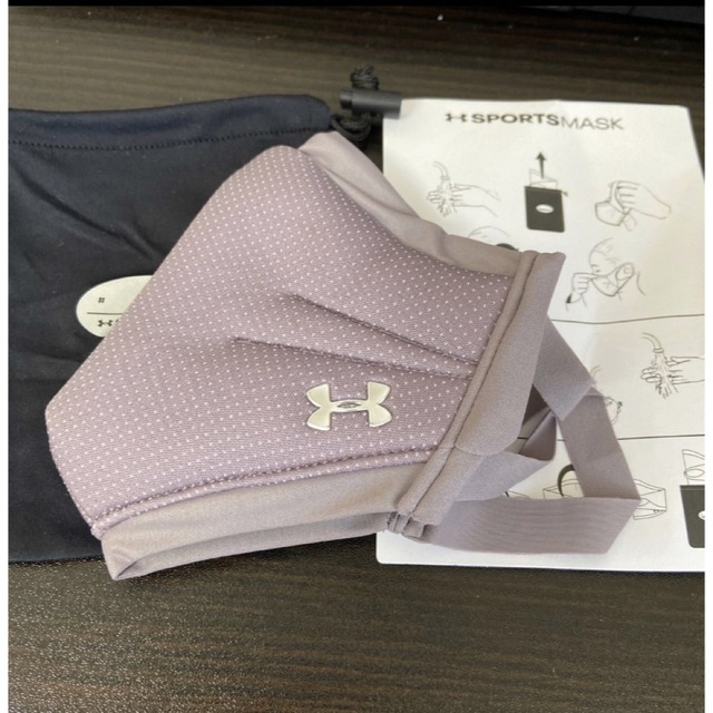 UNDER ARMOUR(アンダーアーマー)のアンダーアーマー　スポーツマスク　パープル　S/M スポーツ/アウトドアのトレーニング/エクササイズ(トレーニング用品)の商品写真