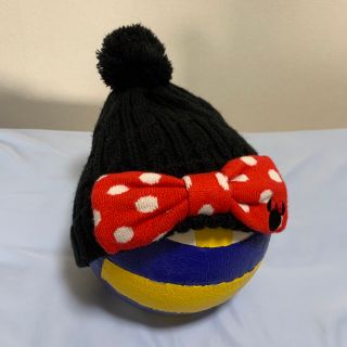 ディズニー(Disney)のDISNEY RESORT Minnie hat(ニット帽/ビーニー)