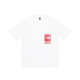 シュプリーム(Supreme)の【新品・未使用L】Supreme northface pocket tee (Tシャツ/カットソー(半袖/袖なし))