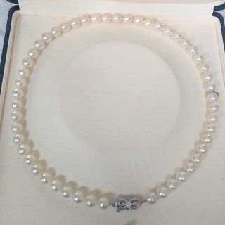 ミキモト(MIKIMOTO)の☆1☆ 　確認用ページ　MIIMOTO パールネックレスミキモトK18(ネックレス)